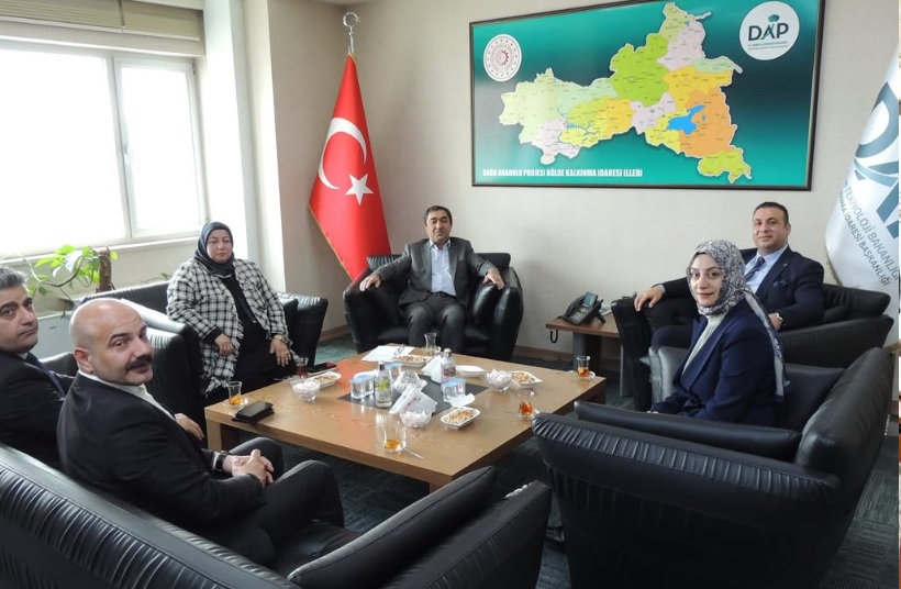 Çat YEG’ den DAP İdaresine Ziyaret