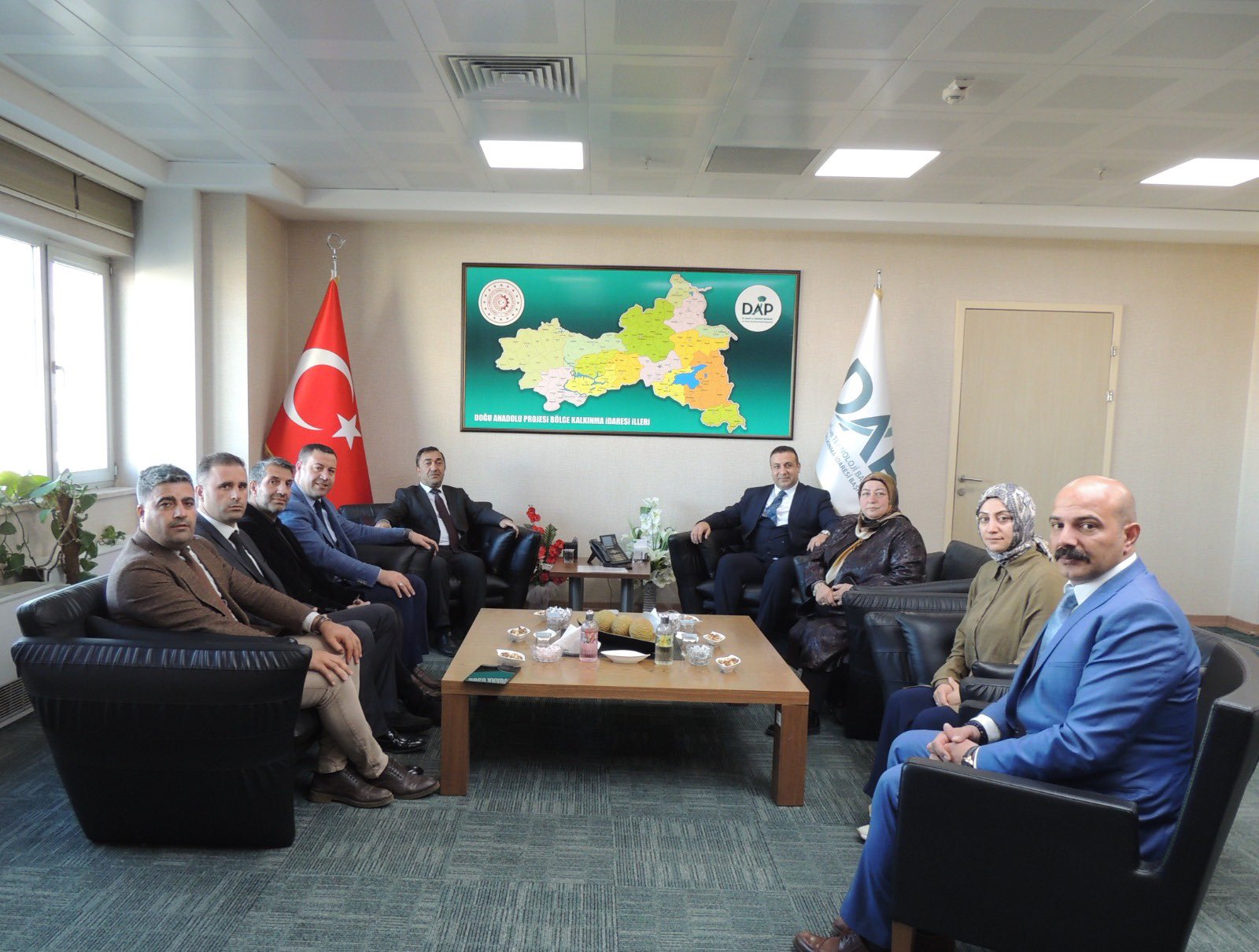 Çat Barajı Seyir ve Yöresel Yaşam Alanı Projesi’ne DAP’tan Destek