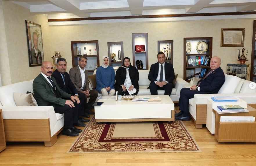 Çat YEG’den Erzurum Büyükşehir Belediyesi’ne Ziyaret